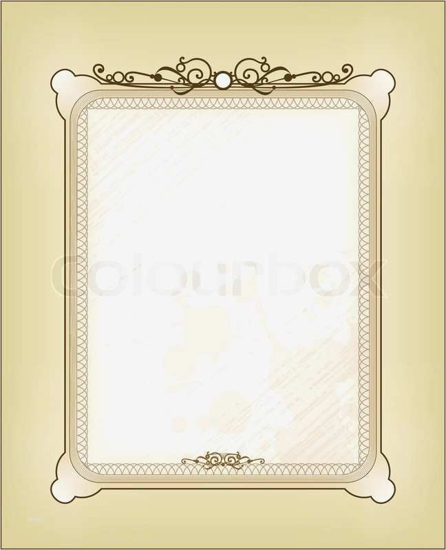 Vorlagen Für Speisekarten Großartig Grußkarte Stock Vektor