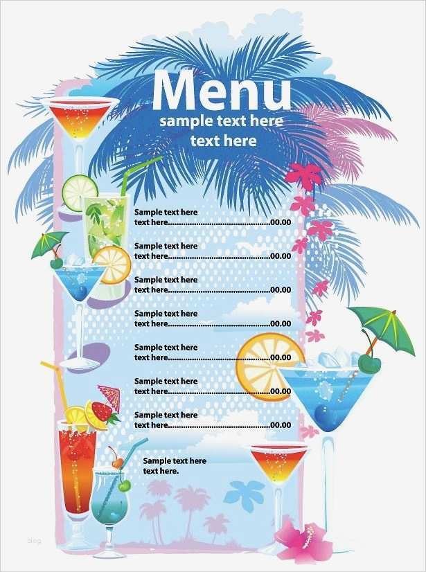 Vorlagen Für Speisekarten Hübsch Vorlagen Für Getränkekarten Speisekarten Eiskarte Und