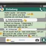 Vorlagen Geburtstagseinladungen 50 Kostenlos Beste Whatsapp Vorlagen Geburtstag