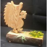 Vorlagen Holztiere Erstaunlich Deko Holz Igel Mit Teelicht Oder Apfel Herz Deko