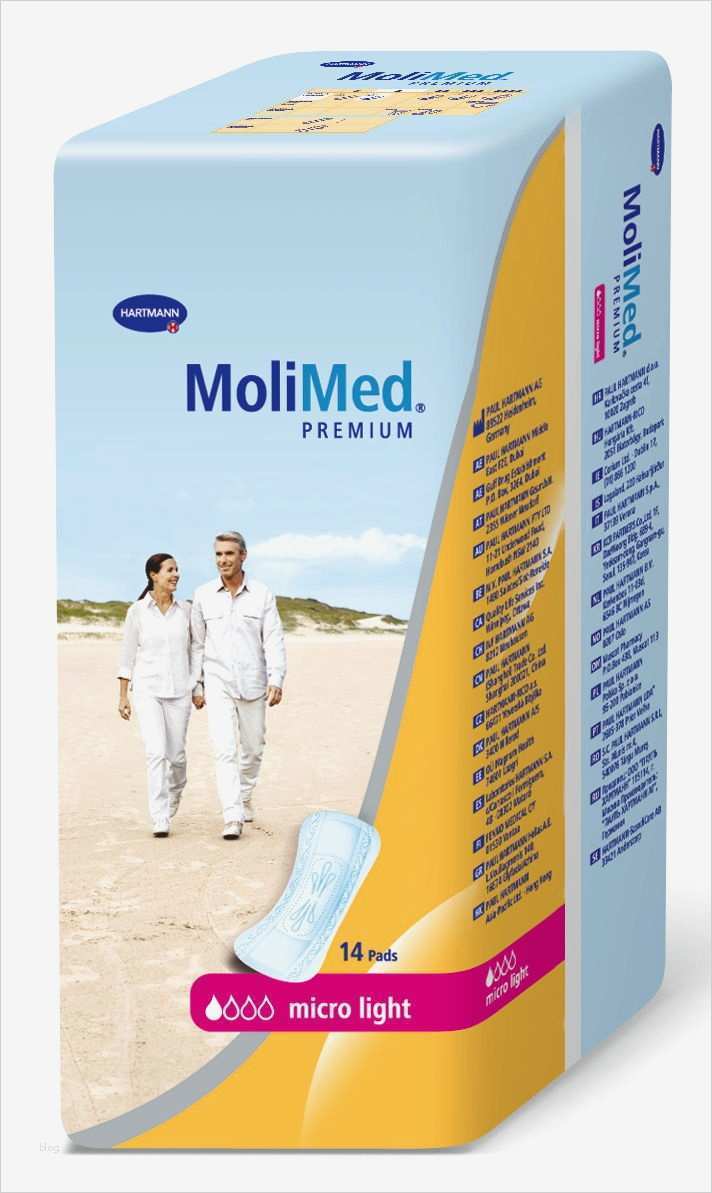 Vorlagen Inkontinenz Angenehm Molimed Premium Micro Light 14 St