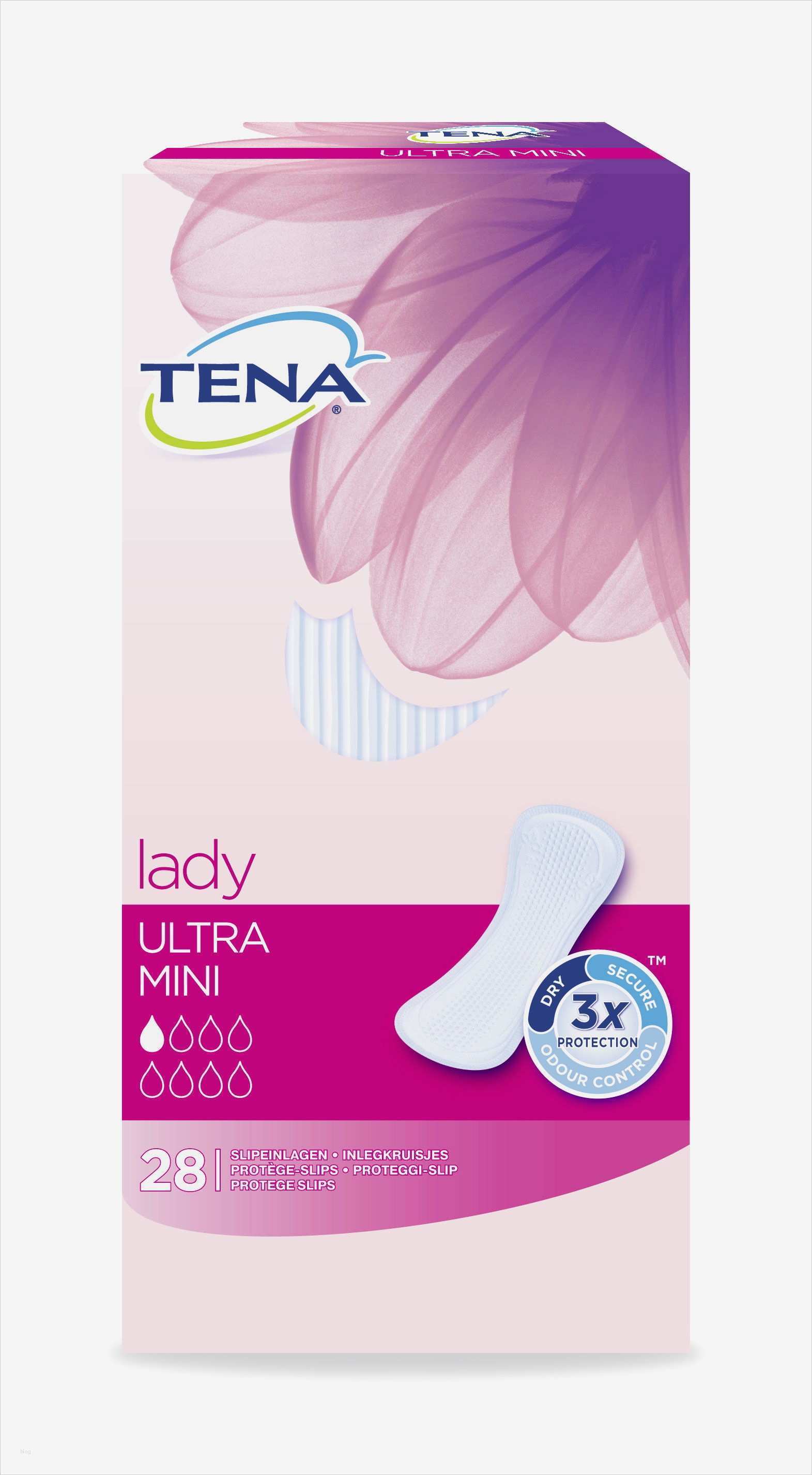 Vorlagen Inkontinenz Genial Tena Lady Ultra Mini Einlagen