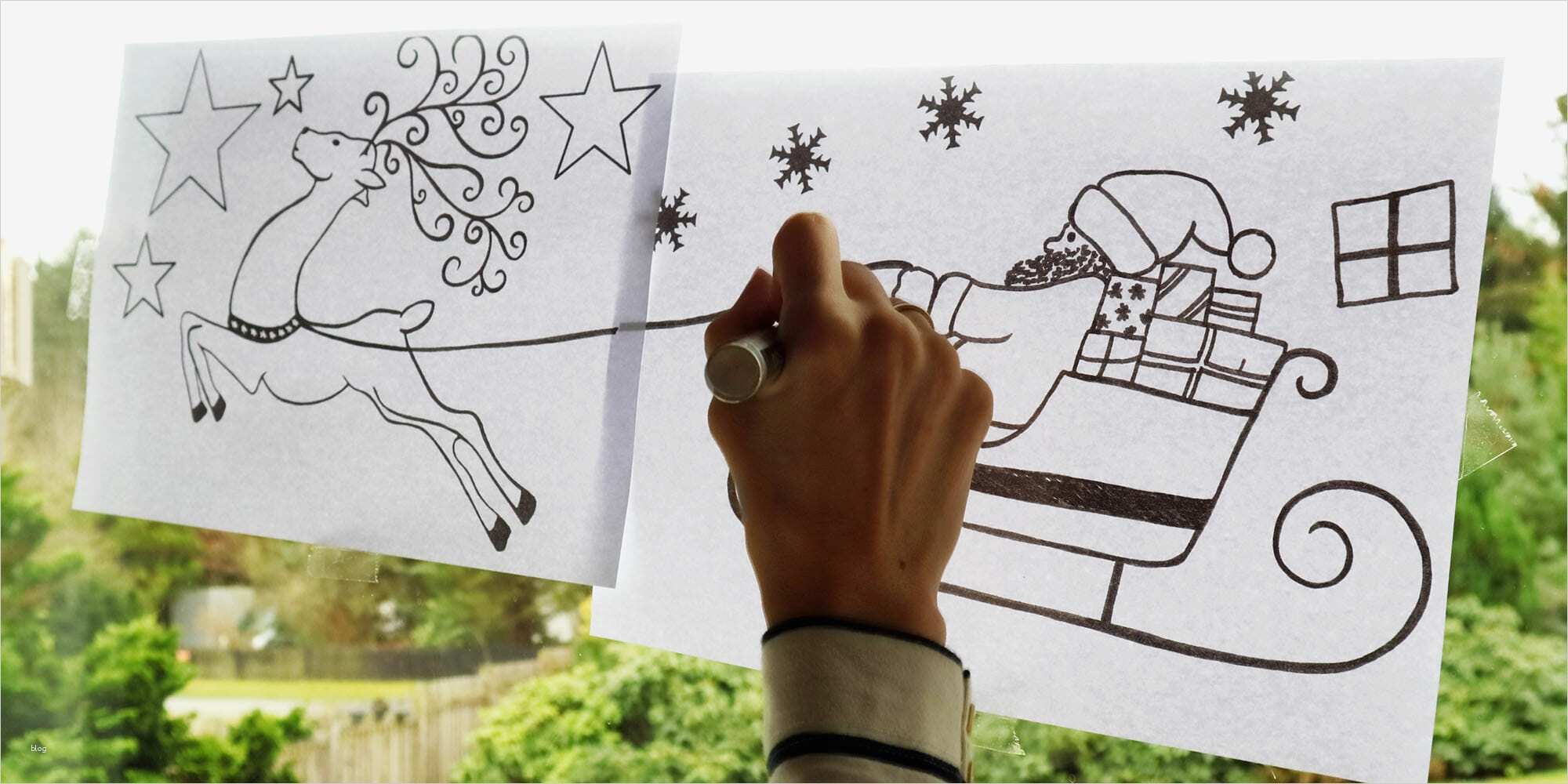 Vorlagen Kreidemarker Kostenlos Schönste Fensterbilder Für Weihnachten Mit Kostenlosen Vorlagen