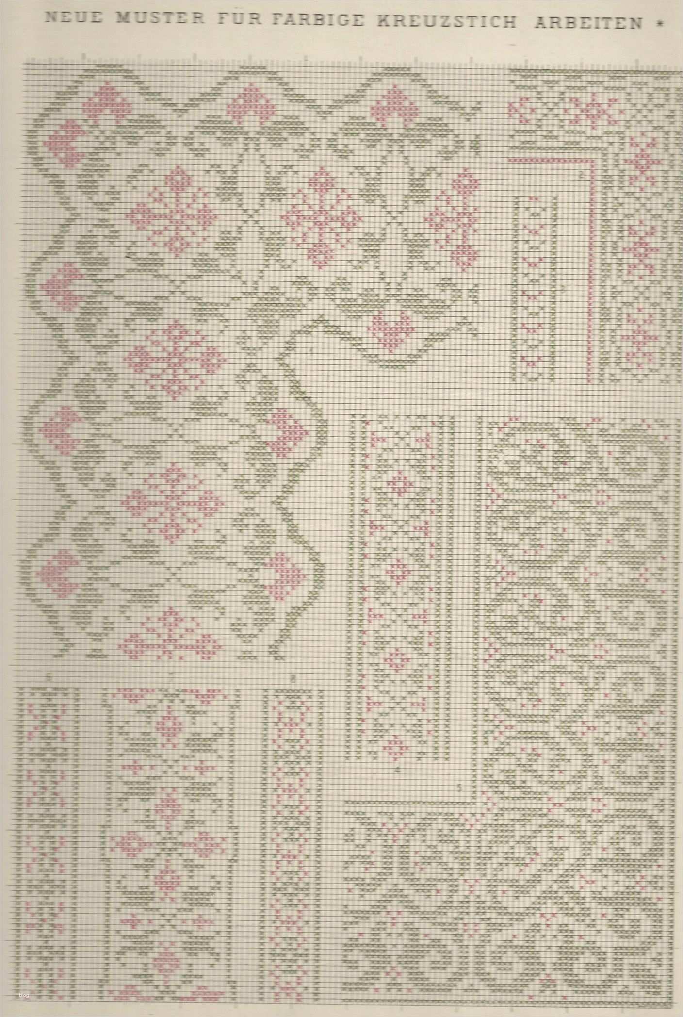 Vorlagen Kreuzstich Erstaunlich 1 Blatt 3 Neue Muster Vorlagen Fur Farbige Kreuzstich