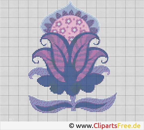 Vorlagen Kreuzstich Neu Kreuzstich Vorlagen Sticken Blumen