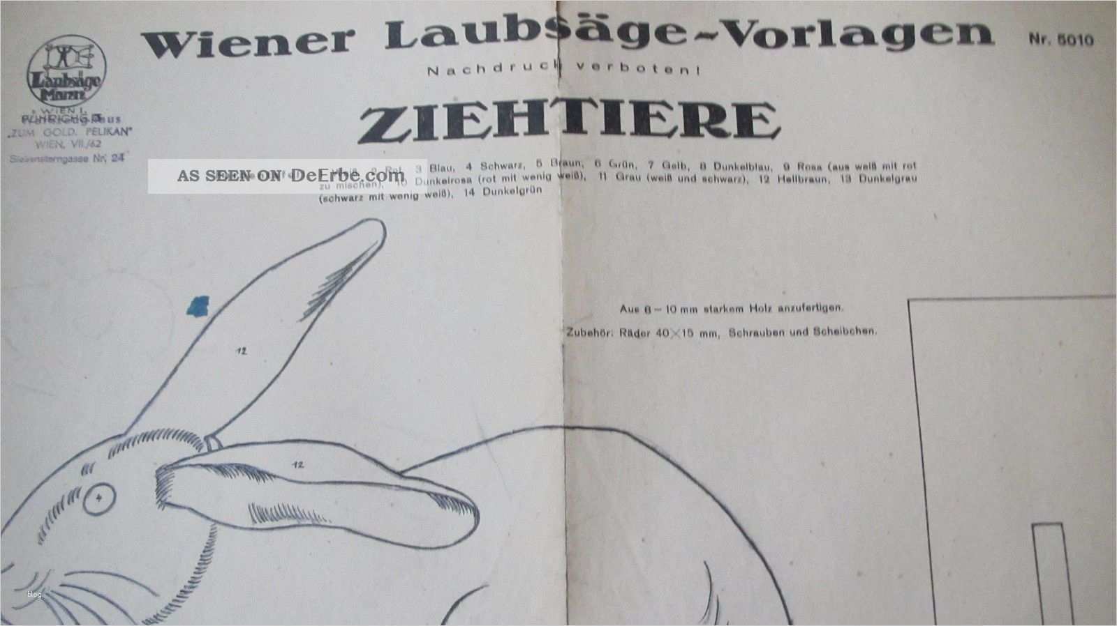 Vorlagen Laubsäge Beste 5010 Wiener Laubsäge Vorlagen Ziehtiere Hase Henne