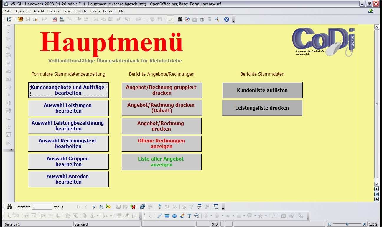 Vorlagen Libreoffice Elegant Openoffice Datenbank Vorlagen Rechnung Line Rechnun Open