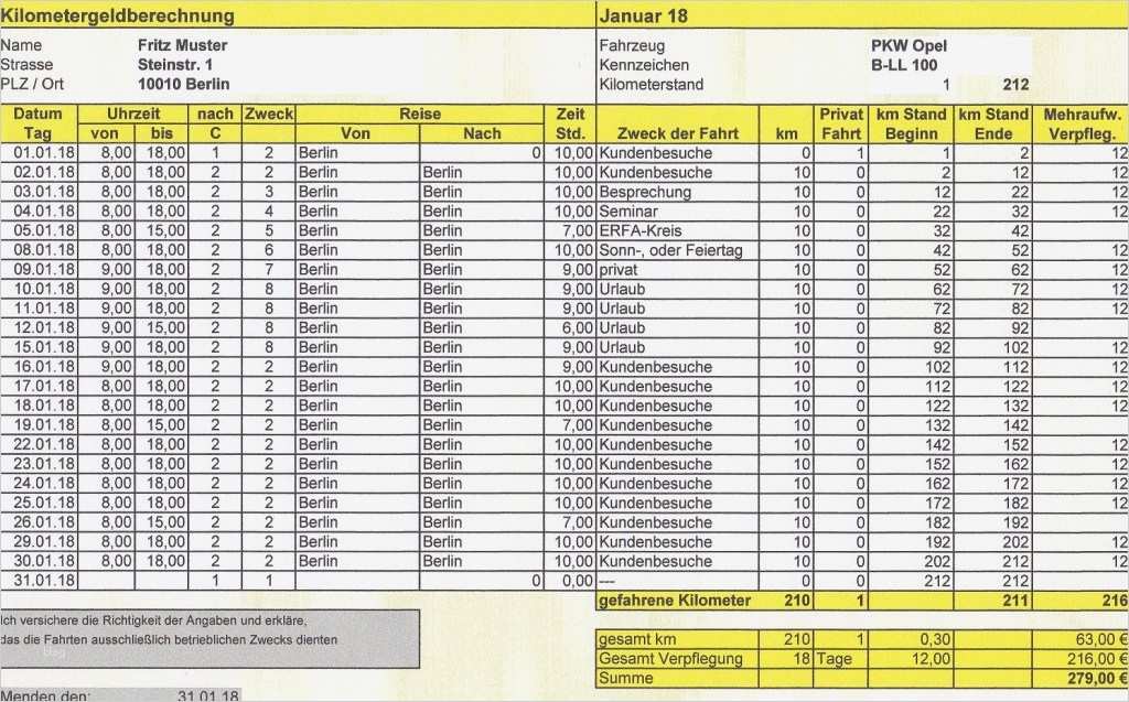 Vorlagen Reisekostenabrechnung Kostenlos Süß Charmant Excel Reisekosten Vorlage Zeitgenössisch