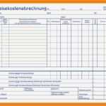 Vorlagen Reisekostenabrechnung Kostenlos Wunderbar 9 Reisekostenabrechnung formular Excel Kostenlos