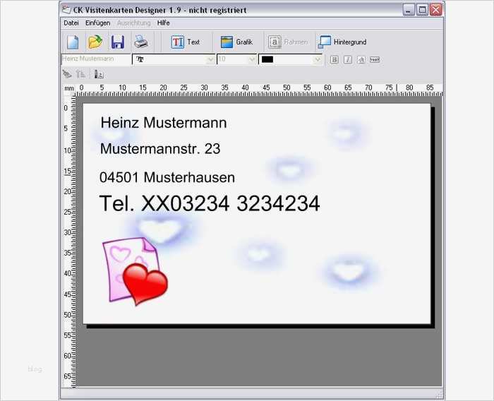 Vorlagen Visitenkarten Kostenlos Beste Ck Visitenkarten Designer Download