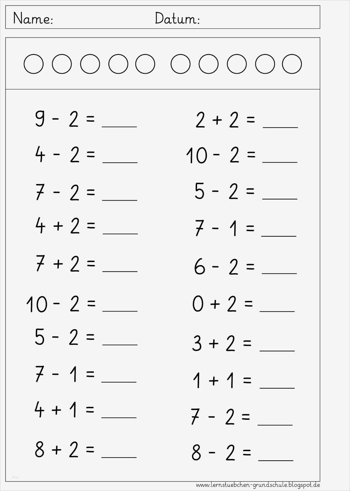 Vorlagen Vorschule Schönste Plus Minus 1 Und 2 7 1141×1600 Schule