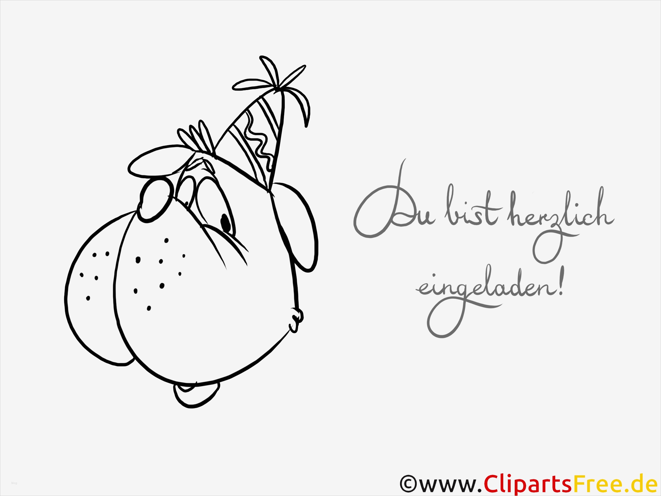 Vorlagen Zum Ausmalen Kinder Erstaunlich Einladung Zum Kindergeburtstag Als Ausmalbild