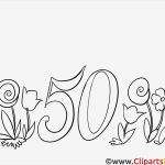 Vorlagen Zum Aussägen Kostenlos Wunderbar Malvorlage Zum 50 Geburtstag Kostenlos