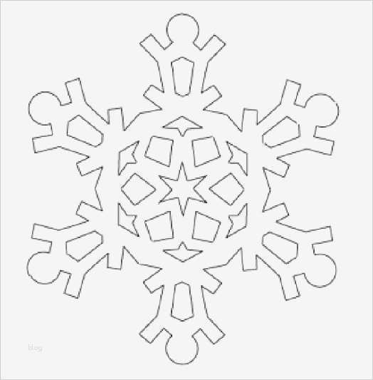 Vorlagen Zum Ausschneiden Süß Schneeflocken Aus Papier Basteln Vorlage