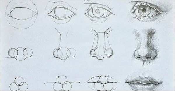 Vorlagen Zum Zeichnen Lernen Inspiration Zeichnen Anfänger Vorlagen Bewundernswert Augen Mund Und