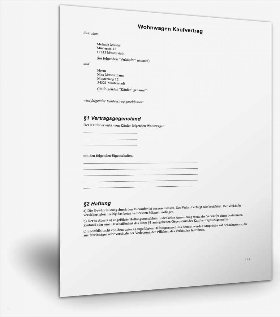 57 Cool Vorläufiger Kaufvertrag Haus Vorlage Foto 1 Vorläufiger Kaufvertrag Haus Vorlage Wunderbar Kostenlose Vorlage Für Einen Wohnwagen Kaufvertrag