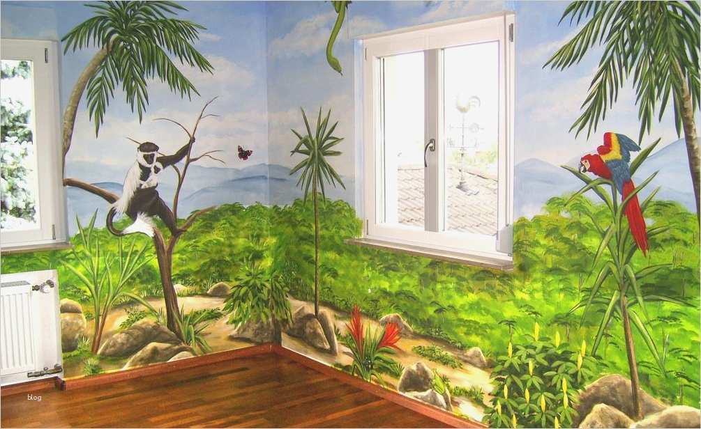 Wandbemalung Kinderzimmer Vorlagen Großartig Wandmalerei Mit Acrylfarben