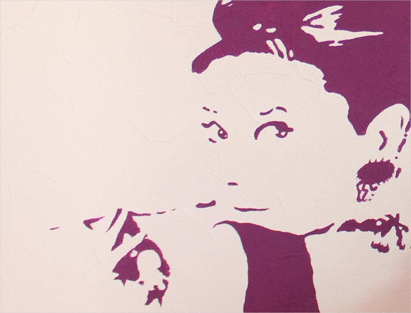 Wandbilder Selber Malen Vorlagen Best Of Audrey Hepburn Selbst Gemacht