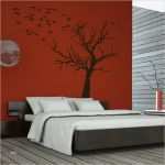 Wandbilder Selber Malen Vorlagen Schön Baum Mit Vogelschwarm Wandtattoo