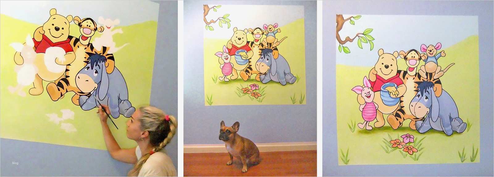 Wandgestaltung Schablonen Vorlagen Cool Babyzimmer Wandbemalung Vorlagen