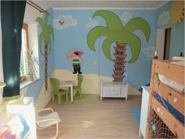 Wandgestaltung Schablonen Vorlagen Erstaunlich Kinderzimmer Piratenzimmer Sweet Home Zimmerschau