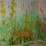 Wandmalerei Kinderzimmer Vorlagen Wunderbar Wandmalerei Wandmalerei Wald Tiere Natur Wandmalerei