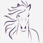 Wandmotive Selber Malen Vorlagen Erstaunlich Pferdekopf … Delia