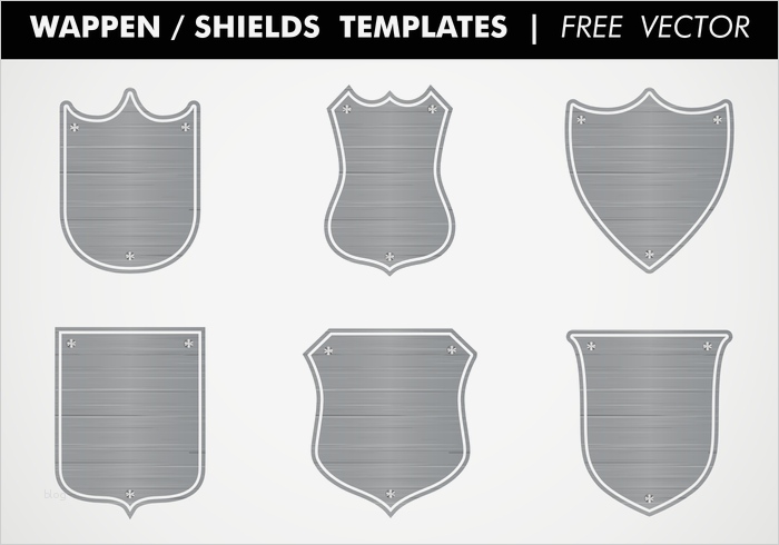 Wappen Vorlage Kostenlos Genial Wappen & Schilder Vorlagen Free Vector Kostenlose Vektor