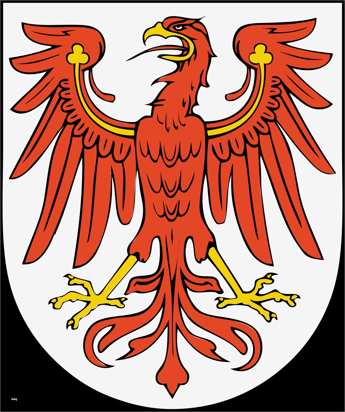 Wappen Vorlage Schönste Brandenburgischer Adler –