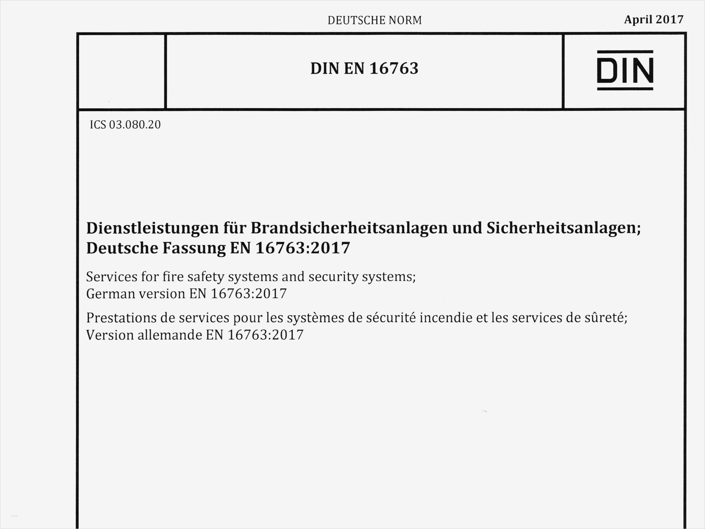 Wartungsprotokoll Vorlage Wunderbar Neue Din En Für Dienstleistungen Für