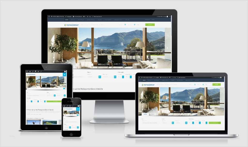 Webdesign Angebot Vorlage Genial Responsive Hotel Resort Website Design Vorlage Textag