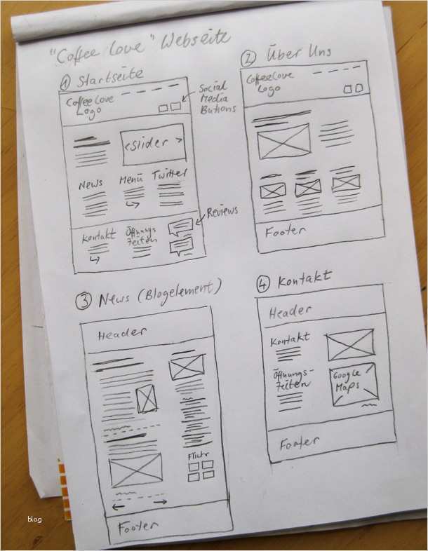 Webdesign Angebot Vorlage Inspiration Eine Neue Webseite Entsteht Teil 2 Die Layout Vorlage