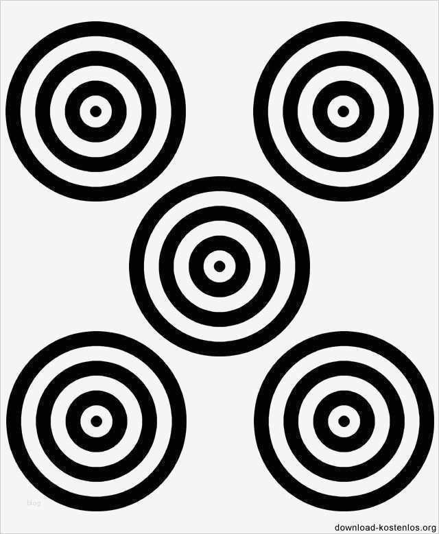 Zielscheiben Vorlagen zum ausdrucken als PDF Download
