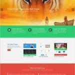 Website Design Vorlagen Erstaunlich 50 Best Flat Design Website Templates Free &amp; Premium