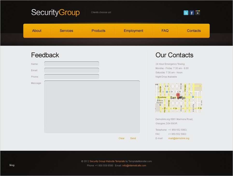Website HTML Vorlage Inspiration Website Vorlage Für Sicherheits Nst