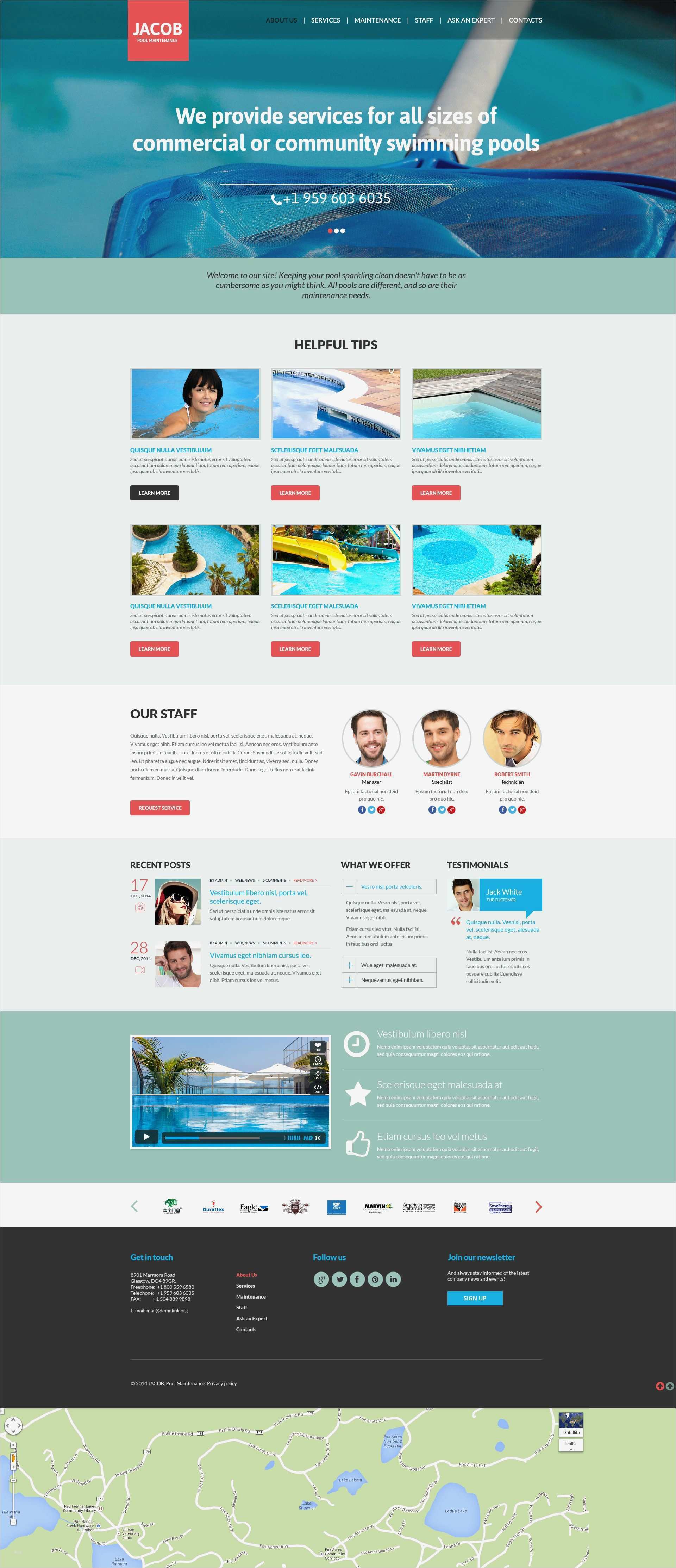 Website Vorlage Angenehm Website Vorlage Für Schwimmbad