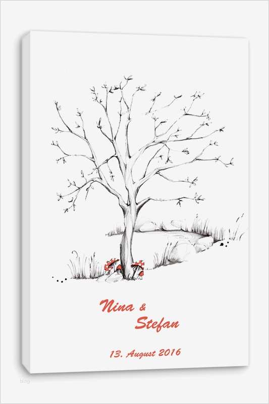 Wedding Tree Vorlage Angenehm Fingerabdruck Baum Auf Leinwand ♥ Hochzeitsspiel