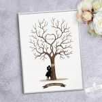 Wedding Tree Vorlage Gut Fingerabdruckbild Hochzeitsbaum Weddingtree Feenstaub
