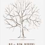 Wedding Tree Vorlage Neu Free Fingerprint Tree Wedding Guest Book Template