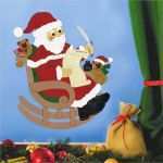 Weihnachtliche Fensterbilder Basteln Vorlagen Best Of Fensterbild Lieber Guter Weihnachtsmann Fischer