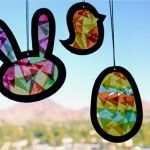 Weihnachtliche Fensterbilder Basteln Vorlagen Einzigartig Fensterbilder Für Ostern Basteln Mit Kindern 35 tolle