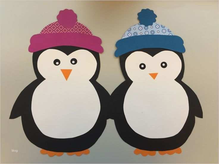 Weihnachtliche Fensterbilder Basteln Vorlagen Fabelhaft Die Besten 25 Pinguin Basteleien Ideen Auf Pinterest