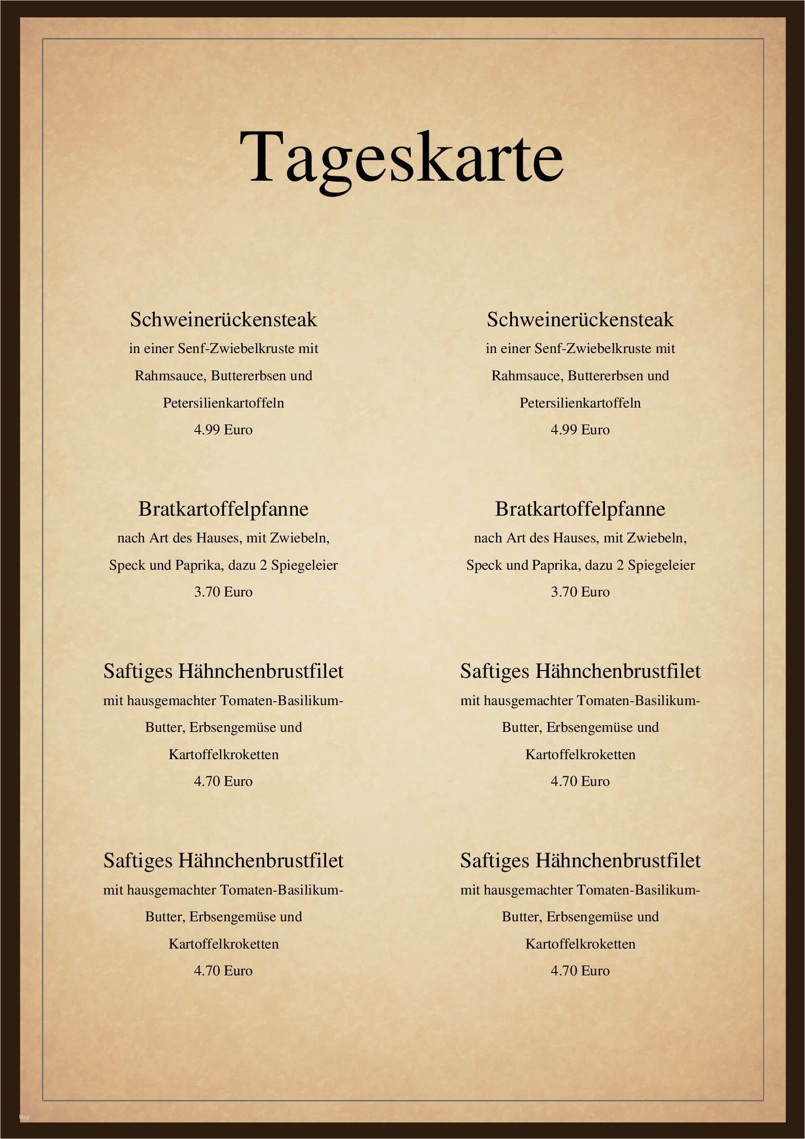 Weihnachtliche Speisekarte Vorlage Hübsch Speisekarten Und Menükarten Getränkekarten Vorlage Für