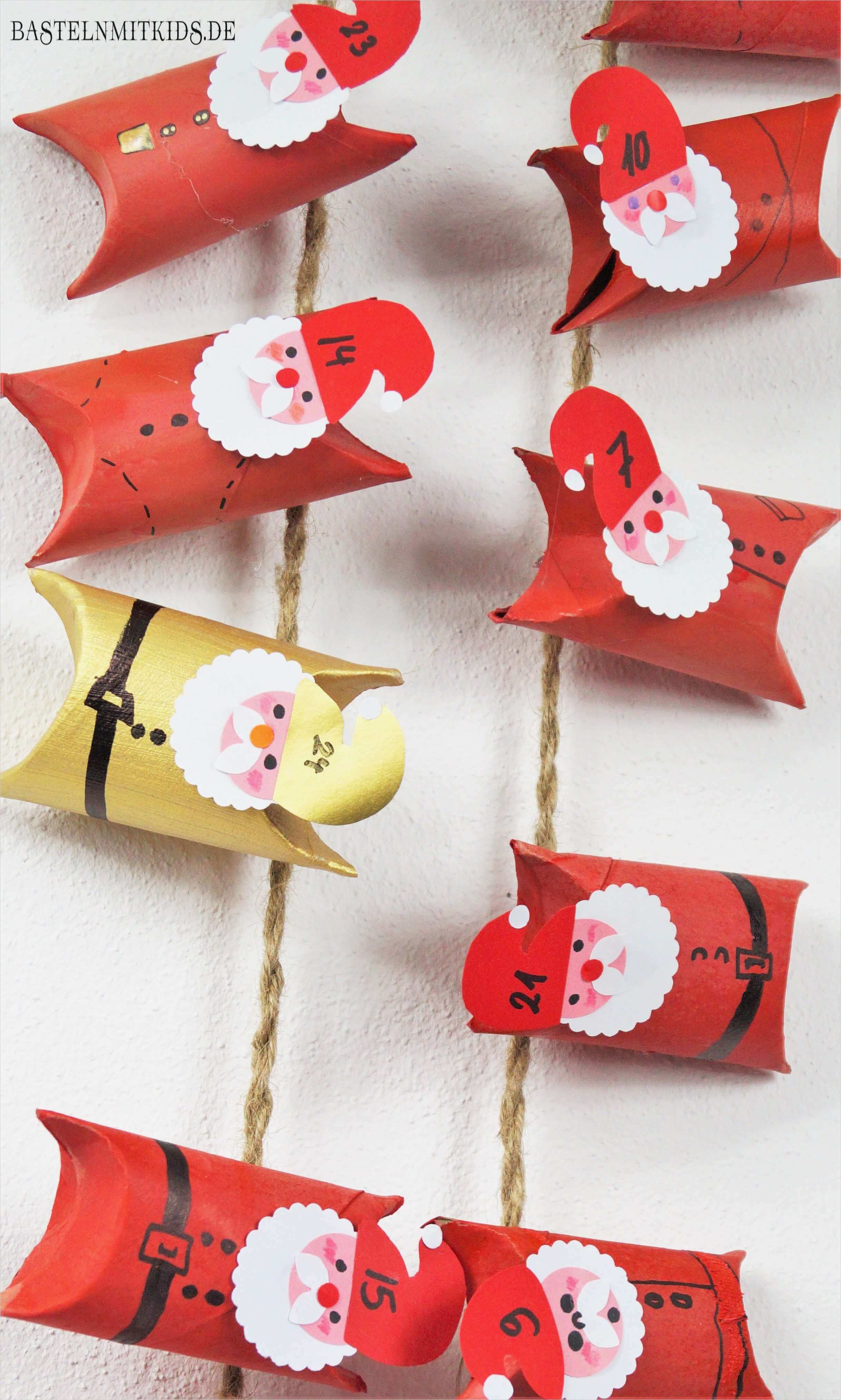 Weihnachtsbasteln Mit Kleinkindern Vorlagen Elegant Basteln Mit Kindern Adventskalender Selber Basteln Mit