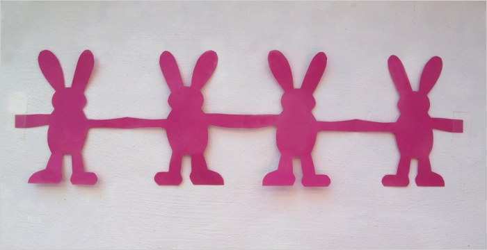 Weihnachtsbasteln Mit Kleinkindern Vorlagen Fabelhaft Osterhasen Basteln Als Scherenschnitt