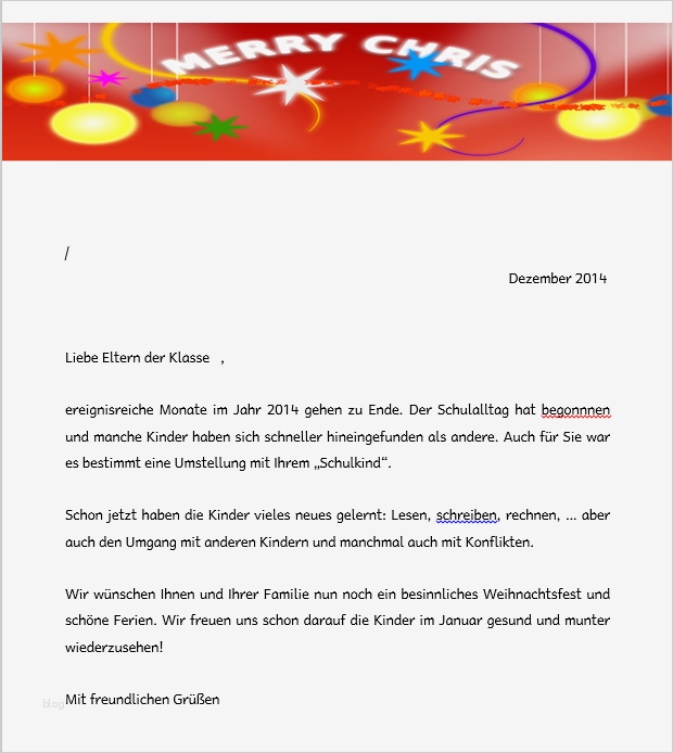 Weihnachtsbrief Vorlage Word Erstaunlich sonnenklasse