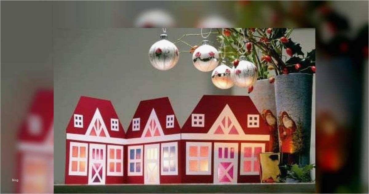 Weihnachtsdorf Basteln Vorlagen Cool Weihnachtsdorf Wo Der Nikolaus Wohnt Das Haus