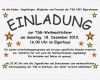 Weihnachtsfeier Einladung Vorlage Genial Einladung Zur Weihnachtsfeier Der Tsg Elgershausen Tsg