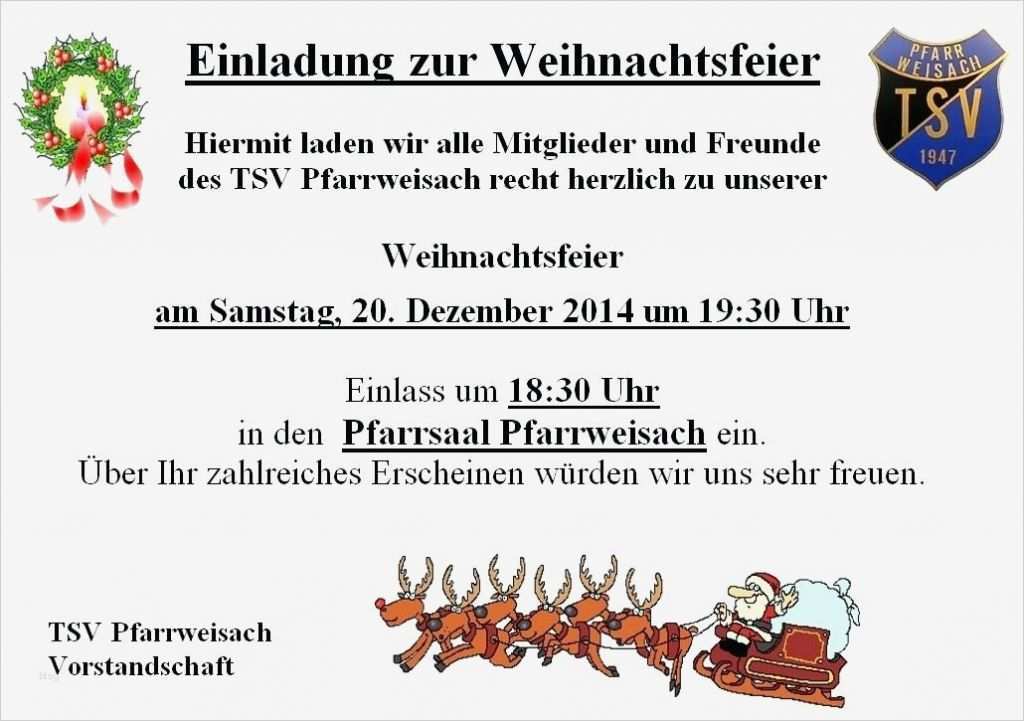 Weihnachtsfeier Einladung Vorlage Word Beste Schon Einladung Weihnachtsfeier Vorlage Text Oder Text
