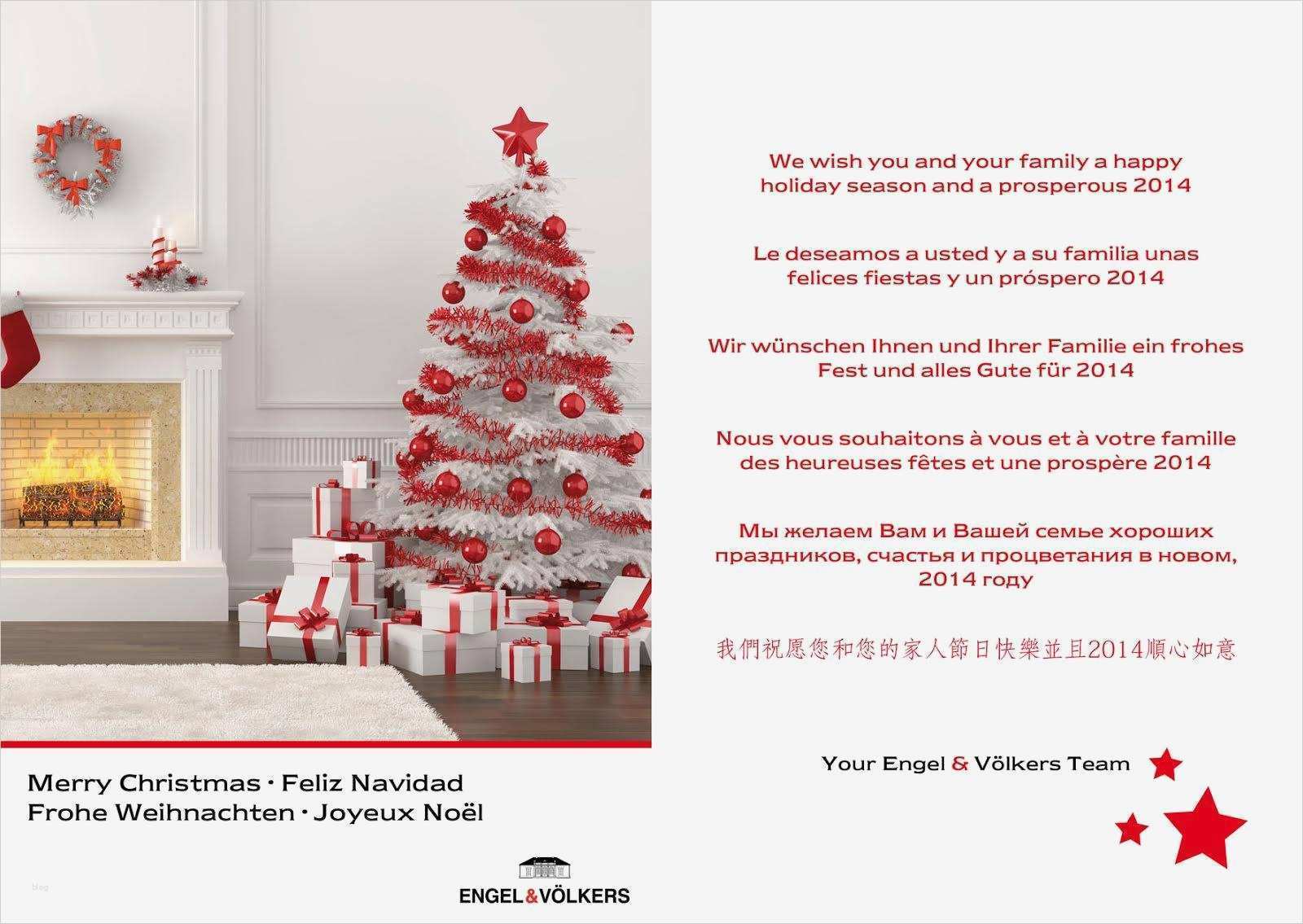 Weihnachtsgrüße Geschäftlich E Mail Vorlage Luxus Weihnachtsgrüße Engel & Völkers
